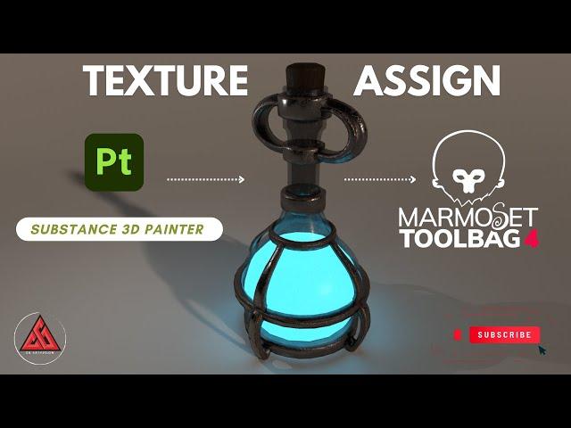 Class - 18  |️ Assigning Textures from Substance Painter to Marmoset Toolbag 4