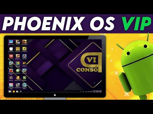 *Phoenix OS VIP Mod* Best Phoenix OS Mod for 2/4 GB Ram PC | Phoenix OS VIP 2025