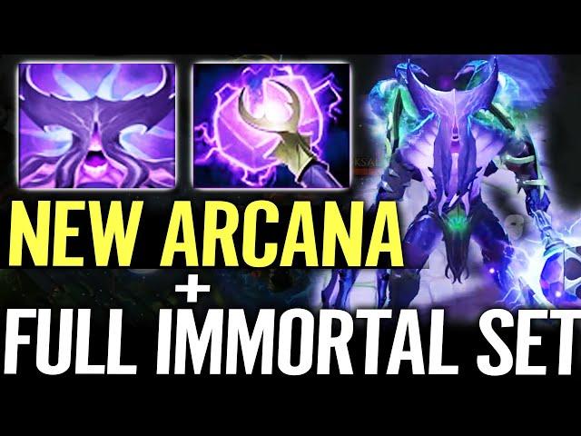  Faceless Void NEW ARCANA + IMMORTAL SET — Best Effect 100 Points of Beauty Top Rank Dota 2 Pro