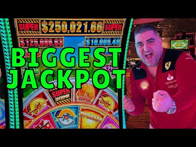 I Just Hit THE BIGGEST JACKPOT EVER In Las Vegas On Huff N Even More Puff