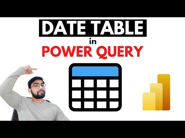 How To Create a Date Table in Power Query | POWER BI | BI Tricks