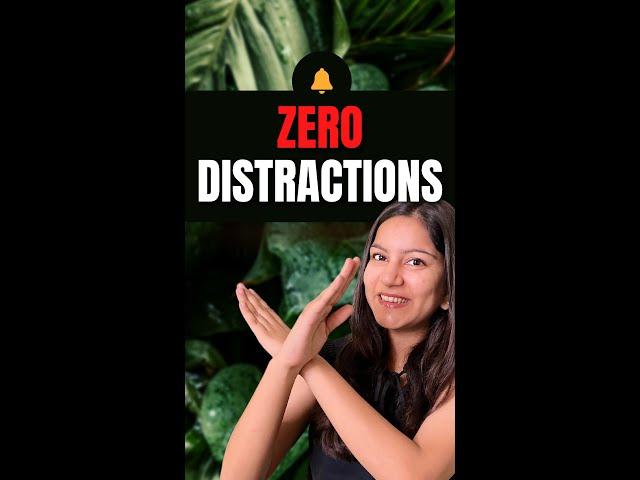 Say bye to distractions with THIS Superpower you already have #shorts #shwetaarora