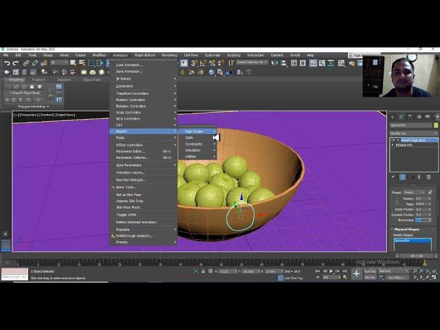 3DsMax Tutorials, Learn Mass FX from Scratch in 3dsmax