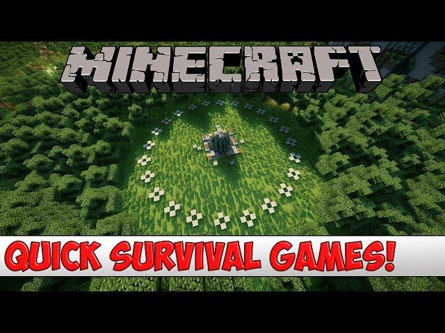 Minecraft Plugin Tutorial - Quick Survival Games