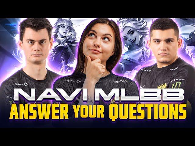 NAVI Mobile Legends Answer Your Questions