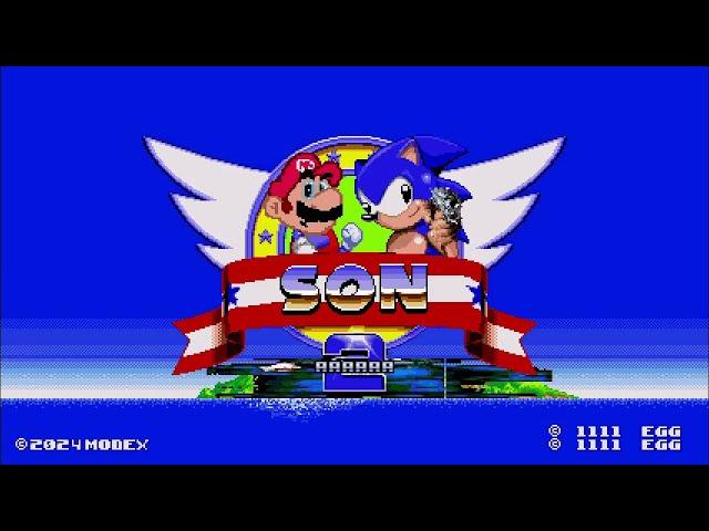 Sonic 2 Absolute Repainted (Sonic 2 Absolute Mod) by Modex - Full Longplay with All Chaos Emeralds