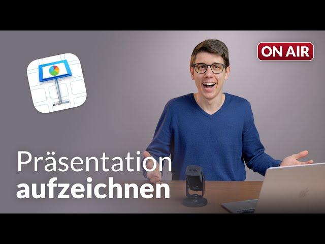 Präsentation als Video aufzeichnen - Apple Keynote Tutorial deutsch