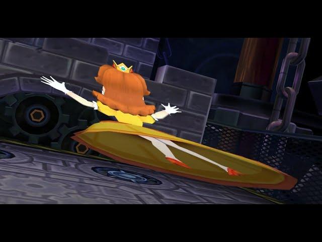 Mario party 9 smash compactor long video C flattened peach daisy birdo and yoshi