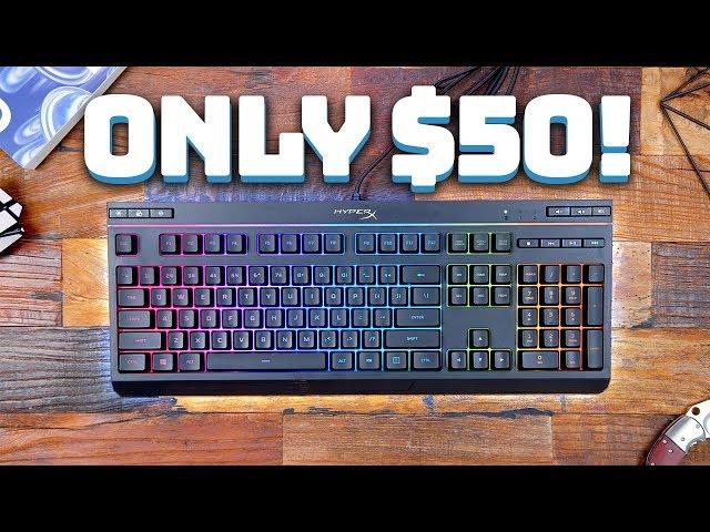 HyperX Alloy Core RGB Keyboard Review!