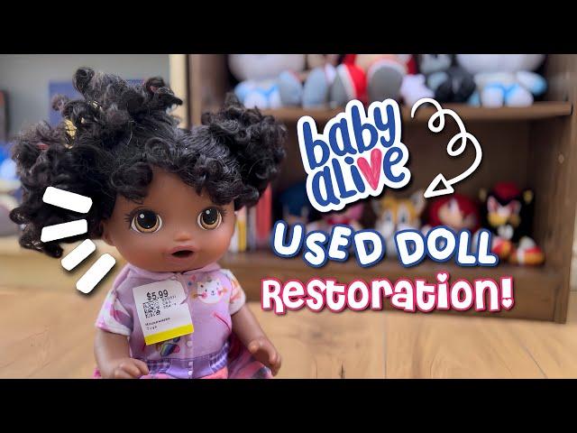 Used Baby Alive Doll Restoration! 