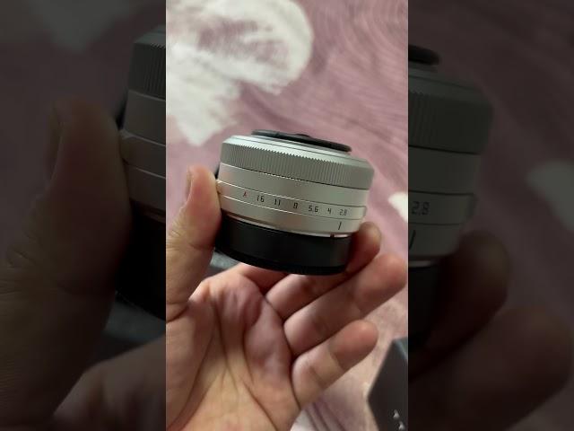 Ttartisan AF27mm F2.8 fuji x mount Silver