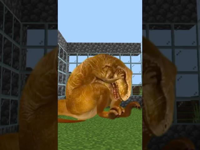 scary minecraft dinosaurs