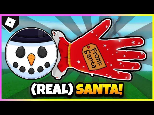 [UPDATED] How To ACTUALLY Get SANTA GLOVE & "It’ll be lonely this Christmas" BADGE in SLAP BATTLES!