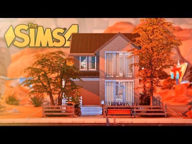 СТРОИМ СТАРТОВЫЙ ДОМ ДЛЯ СЕМЬИ В СИМС 4!  - The Sims 4 House Build No CC