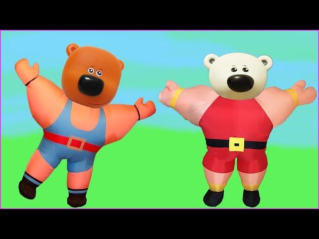 Dance Mimimishki, don't Stop Music cartoon for children with toys