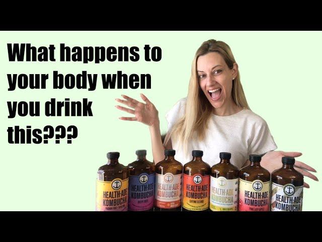 KOMBUCHA TEA: Doctor Explains 5 Health Benefits!