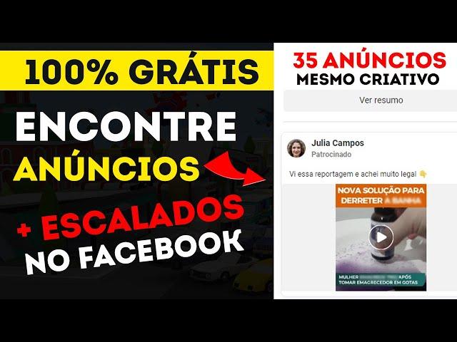 [Grátis] Como Encontrar Criativos e Ofertas de Produtos Escalados no Facebook Ads