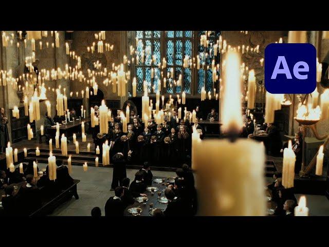 Floating Candles like Harry Potter in After Effects Tutorial