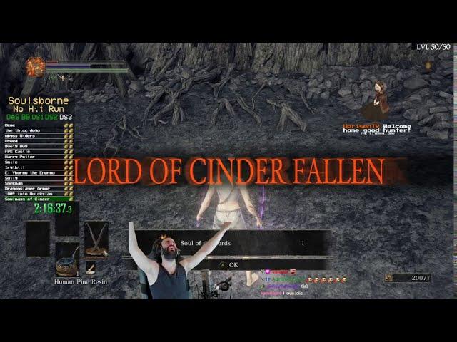 @dinossindgeil The God Run Finale (Soulsborne - No Hit Run) 12.09.2020