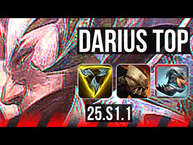 DARIUS vs AATROX (TOP) | 6/2/7 | KR Diamond | 25.S1.1