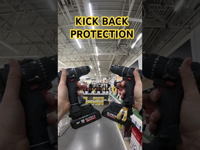 ИНТЕРЕСНАЯ ФИШКА В ШУРУПОВЕРТАХ ELITECH HD. Kick Back Protection-защита от отдачи #tools #newtools