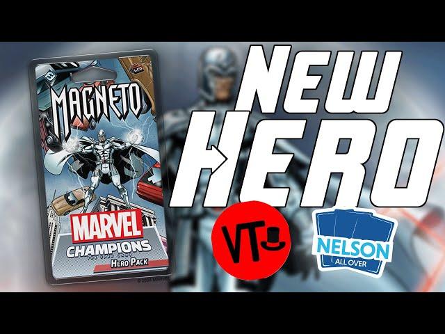 Marvel Champions Magneto Hero Preview with @VillainTheory