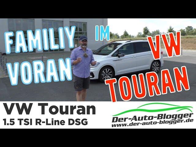 VW Touran 1.5 TSI R-Line -  Test, Review und Fahrbericht / Testdrive