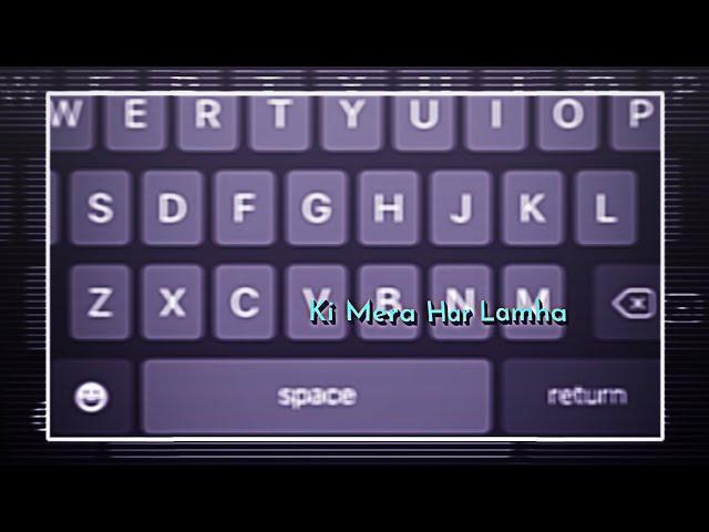 Ki Tuj Bin  Keyboard Letter Xml Alight Motion Preset By @mahdinul_hakim