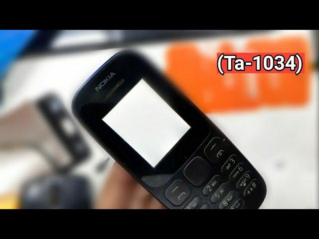 Nokia 105 (Ta-1034) White Display - Anay nokia Lcd White Poblem Solution.