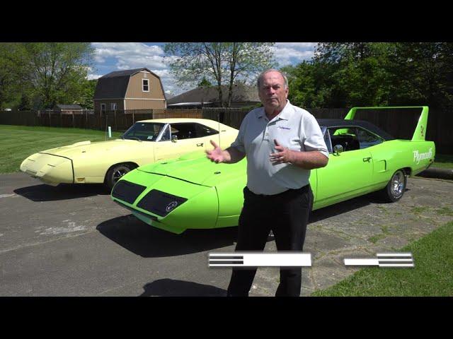 Differences between a Plymouth Superbird and a Dodge Daytona Charger