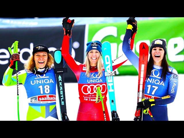 FIS Alpine Ski World Cup - Women's Super G - Saalbach AUT - 2024