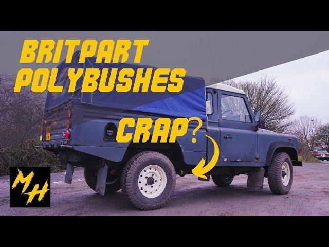 Fitting Defender Poly Bushes - Are Britpart Bushes any Good?