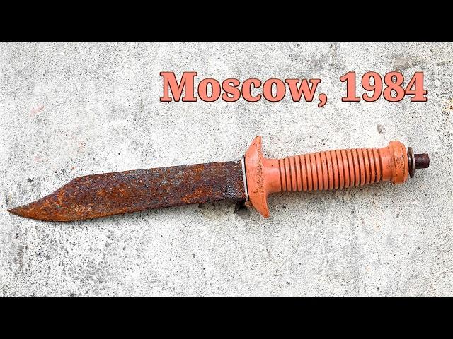 Restoration Soviet Outdoor Knife - 1984's