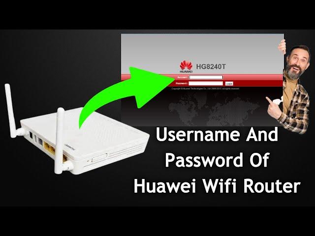 Username And Password Of Huawei Wifi  Huawei HG8546M Wifi Login  Huawei Wifi Password Change 2024