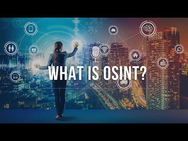 What is OSINT?