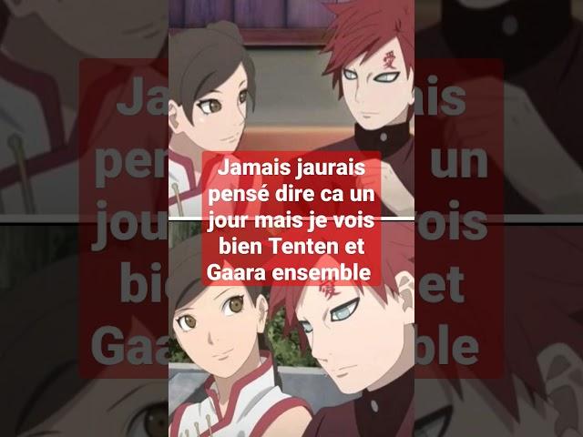 Gaara et Tenten in love ?⏳️ #shorts #gaara #tenten #shortswithzita  @psykanimo