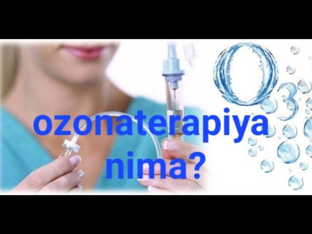 Ozonaterapiya nima?