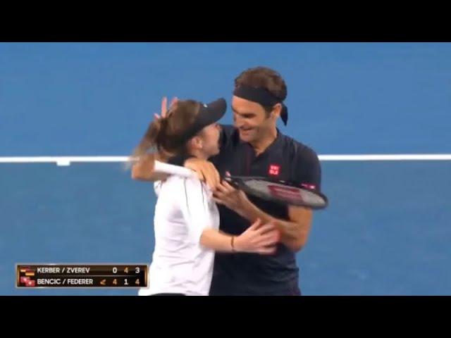 Belinda Bencic and Roger Federer are 2X Hopman Cup champions!