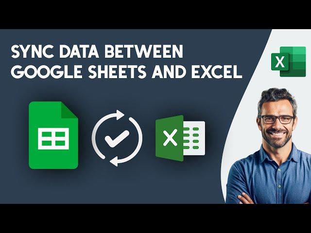 How to Import Data From Google Sheets to Excel - Real Time Auto Sync Google Sheets with Excel