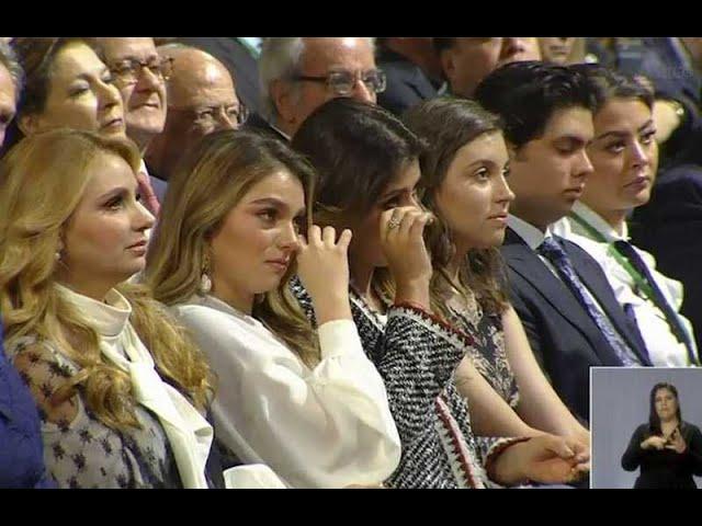 Angélica Rivera e hijas lloran tras agradecimiento de Peña Nieto durante informe