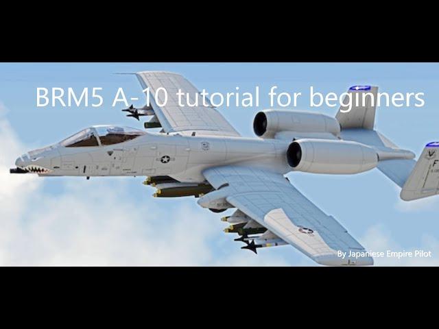 BRM5 A-10 tutorial for begginers! |Blackhawk Rescue Mission 5