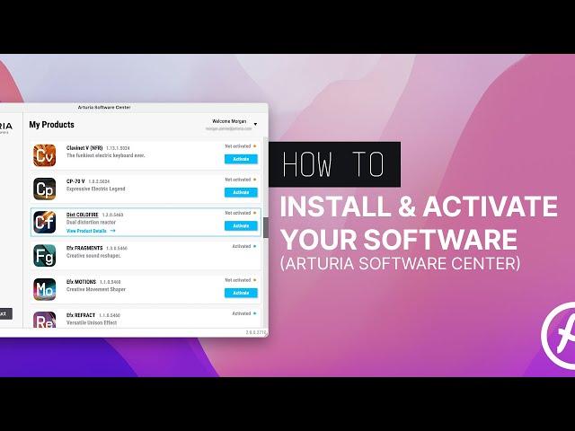 Arturia Software Center (ASC) | How To Install & Activate Your Software