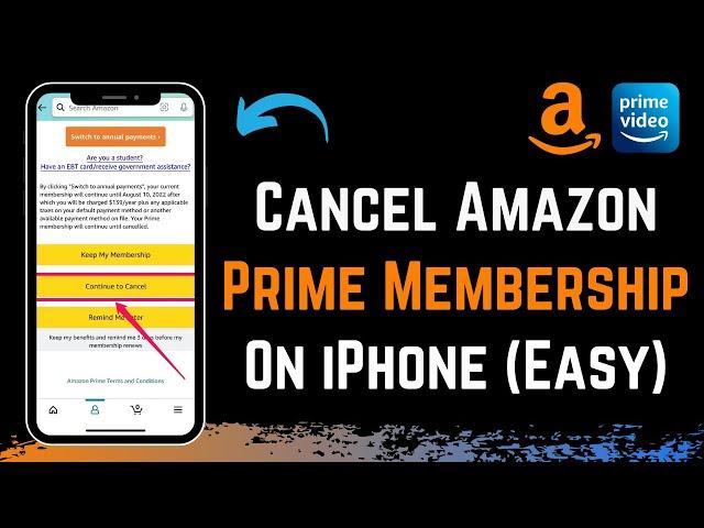 How to Cancel Amazon Prime Membership on iPhone !