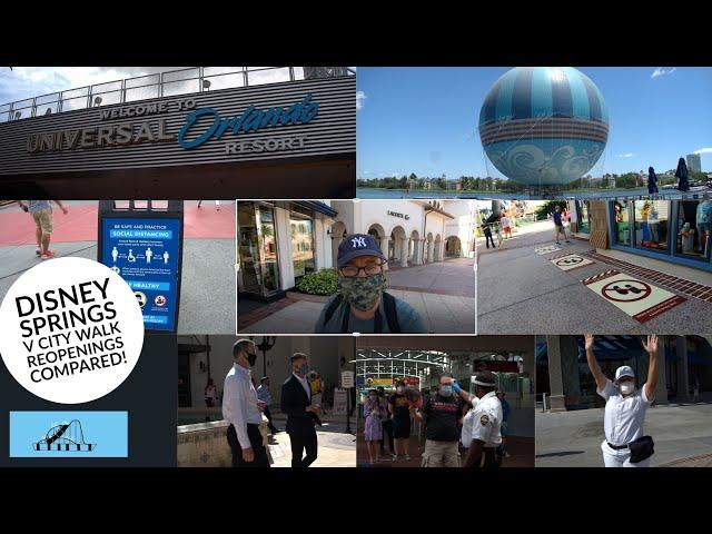 Disney Springs v Universal City Walk Reopening | Which Was Better?