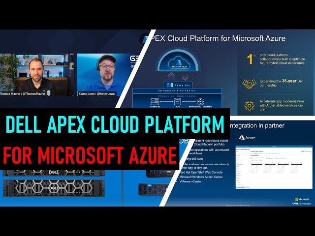 Azure Stack HCI – The Dell APEX Cloud Platform for Microsoft Azure