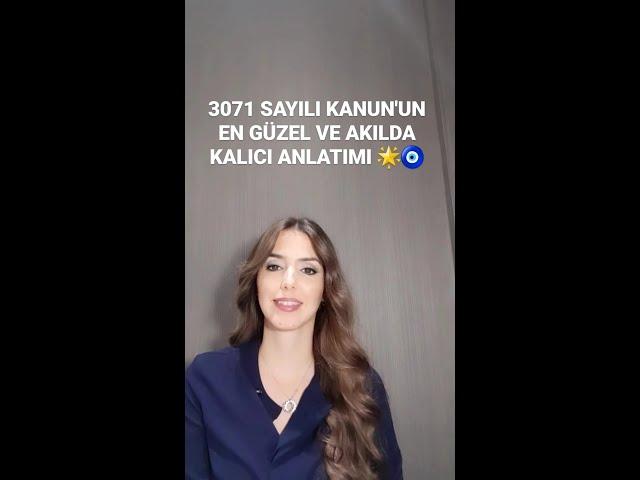 3071 SAYILI DİKEKÇE HAKKININ KULLANILMASINA DAİR KANUN