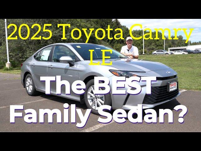 2025 Toyota Camry LE: The BEST Family Sedan?