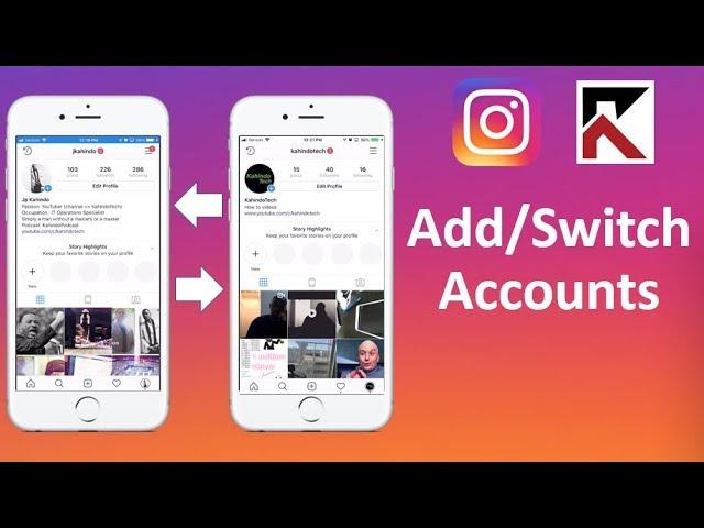 How To Add Or Switch Between Multiple Instagram Accounts iPhone