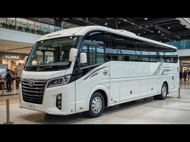 4 beds and a big bathroom :2026 Toyota Motorhome Camper Bus – Luxury Travel Redefined on Wheels!