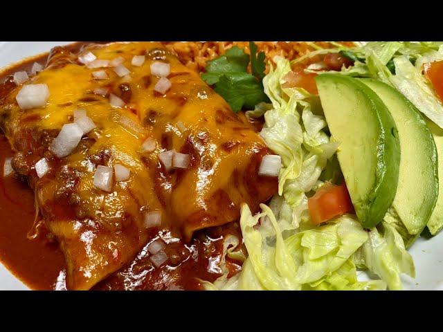 The Best Beef Enchiladas recipe!!! Step by Step!! Restaurant quality.. So delicious 